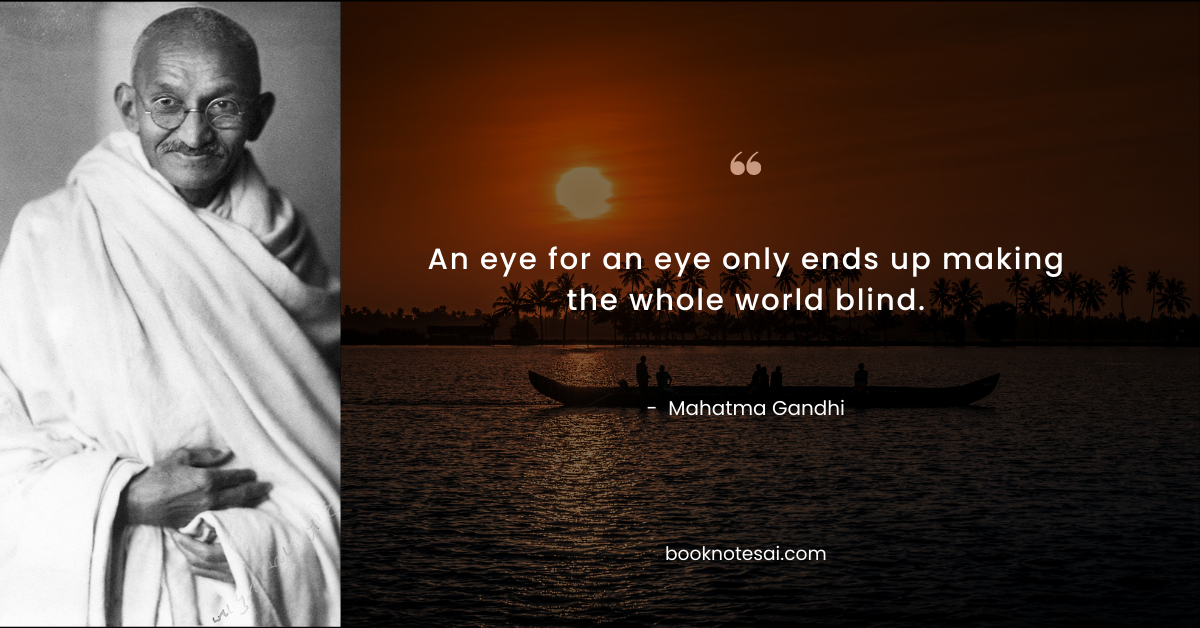 autobiography of mahatma gandhi summary