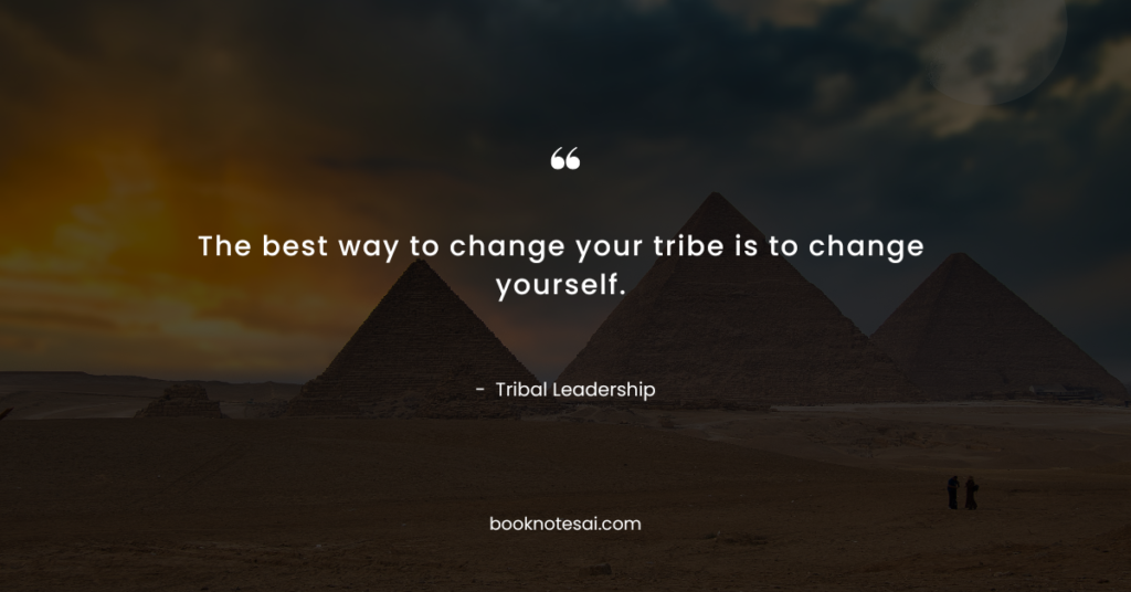 Tribal Leadership Book Summary