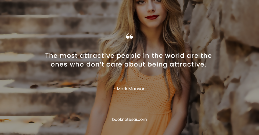 Models Attract Women Through Honesty Book Summary by Mark Manson